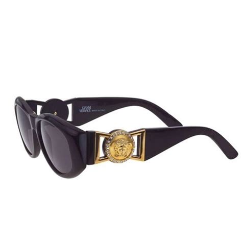 vintage versace sunglasses 2021|Versace sunglasses with rhinestones.